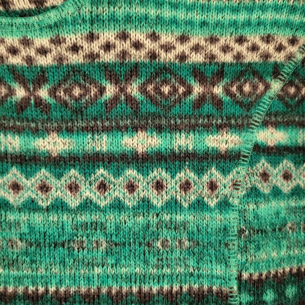 Koppen Nordic Print Pullover Hoodie Sweater Women's Small - Picture 5 of 5
